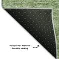 thumbnail image 3 of Addison Rugs Mayfield Washable Transitional Modern Green Rectangle Rug, 8' x 10', 3 of 6