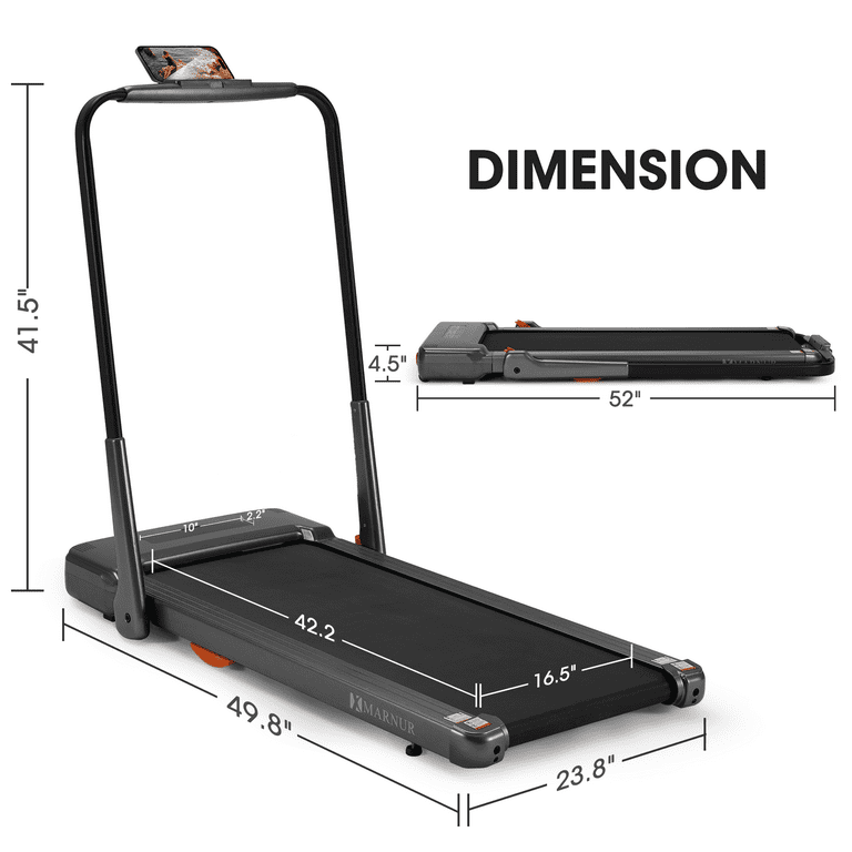 Marnur electric folding treadmill hotsell
