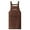 Coffee, variant on sunsanly Waterproof PVC Cooking Apron Japanese Korean Style Oil-proof Non-stick Cooking Chef Apron with Large Front Pockets