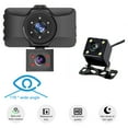 thumbnail image 6 of 3 Channel Dash Cam - Front, Rear & Inside Car Camera, 1080P HD, 170°+120° Wide Angle, IR Night Vision, Loop Recording, Motion Detection, Parking Monitor, 3.0" Screen, Supports 64GB Card, 6 of 9