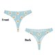 thumbnail image 3 of Fotbe Daisies Flowers Tanga Sin Costuras para Mujer con Estampado – Panties Invisibles, Transpirables y Cómodos para Uso Diario-4X-Large, 3 of 6