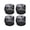 Black-B, variant on QIUXUJ-4Pcs Black Pond Baskets, Mesh Aquatic Pots for Water Garden and Aquarium Planting (Square)