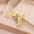thumbnail image 3 of Celtic Horse Head Earrings for Women Horse Shoe Dangle Drop Earrings Horse Jewelry Horseback Riding Horse Racing Animal Horse Lover Gifts, 3 of 13