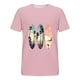 thumbnail image 4 of Camisas de Manga Larga para Hombres Imprimir Casual Cuello Redondo Blusa de Manga Corta, Camisas de Lino para Hombres, 4 of 8