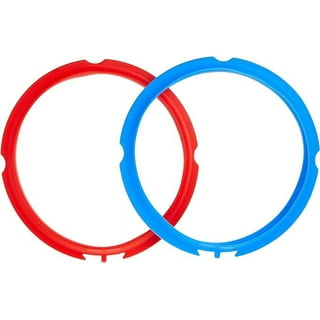 2pc Silicone Sealing Ring For Instant Pot - Food-Grade Rubber Gasket For  6/5Qt Pressure Cooker - Kitchen Cooking Tools