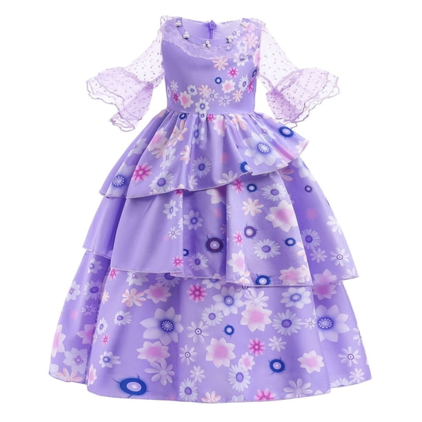 Vestido de fiesta para niños vestido de niña vestido de princesa disfraz de princesa vestido de princesa