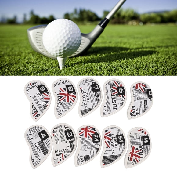 Club Iron Covers Set, Club Iron Protective Headcover Lightweight Anti Scratch for Travel