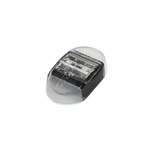 Tecniq New OEM S14 Amber PCP2 Stud Mount Marker Light Clear Lens Pigtail, S14-ACS0-1