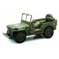 thumbnail image 1 of New-Ray Jeep Willys US Army Military Green 54133-1/32 Escala Coche de juguete en miniatura fundido a presión, 1 of 1