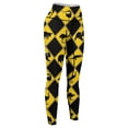thumbnail image 6 of Australian Animal Road Signs Black-and-yellow Checkerboard Pattern Leggings sport set legging push up Womens Leggings, 6 of 6