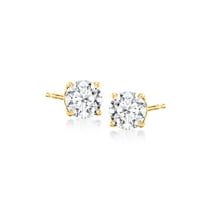 Ross-Simons 1.00 ct. t.w. Lab-Grown Diamond Stud Earrings in 18kt Gold Over Sterling, Women's, Adult