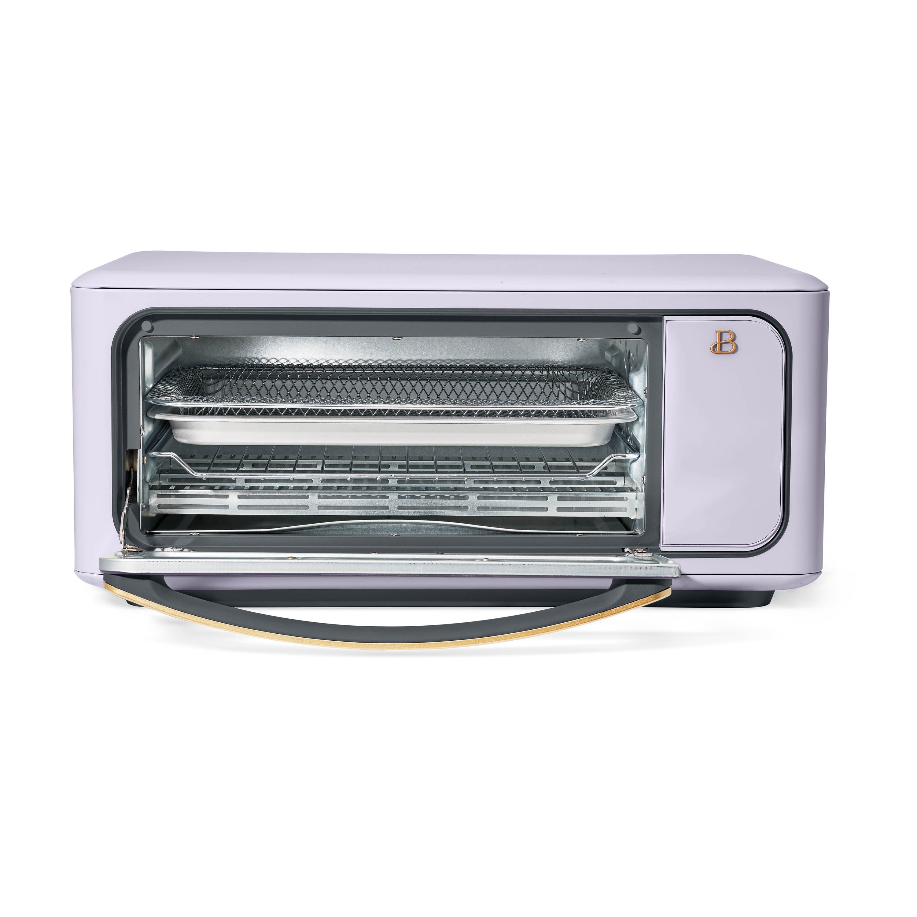 Beautiful Infrared Air Fry Toaster Oven, 9-Slice, 1800 W, Lavender by Drew Barrymore