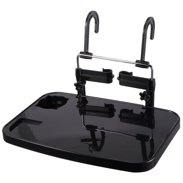 FUTUREORYY 1Set Car Laptop Stand Black Portable Foldable Adjustable Length Work Table Meal Table 35.5X23.4X3.5in