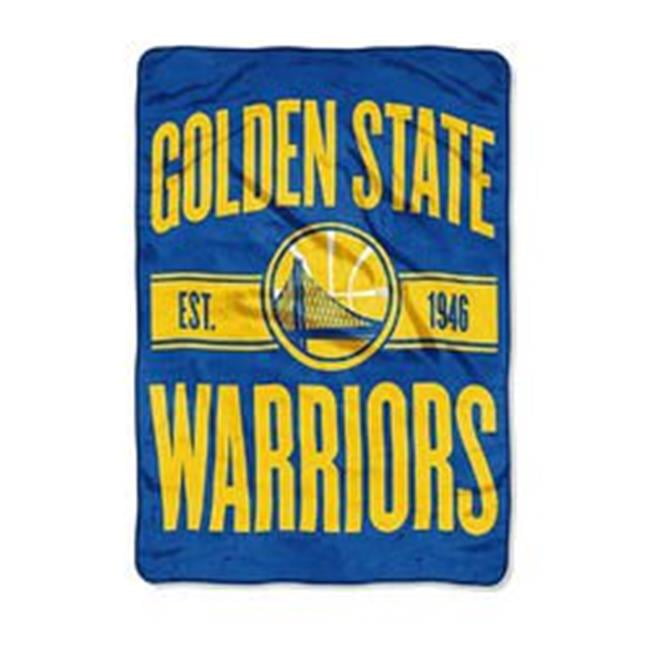 The Northwest 46 X 60 In Golden State Warriors Blanket Micro Raschel Clear Out Design Walmart Canada