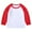 Red, variant on Kids Thermal Shirts Long Sleeve Classic Plain Colored Girls Comfy Long Tee Back To School Clothes for Little Girls Boys 7-8 Years