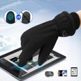 thumbnail image 5 of Guantes de invierno impermeables, guantes cálidos para pantalla táctil 3M para hombres y mujeres, guantes de ciclismo, tamaño: XL, 5 of 5