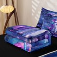 thumbnail image 5 of Homewish 3D Cartoon Unicorn Zipper Twin Comforter Sets with Fitted Sheet and 2 Pillowcases For Kids,Cute Magic Animal Zipper Bedding Set,Black Reversible,4-Piece, 5 of 7
