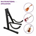 thumbnail image 2 of Guitar Stand Bass Electric Guitar Upright Stand Folk Guitar Placement Rack Folding Pipa Liuqin A Frame, 2 of 8