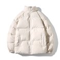 thumbnail image 1 of Chaqueta de invierno para hombre, Parkas gruesas, abrigo cálido para hombre, cuello levantado, Color sólido, Parka informal, moda para mujer, nueva ropa de calle 5XL Tan Jianjun unisex, 1 of 2