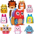 thumbnail image 2 of Mochila RUIPAI 3D con dibujos animados para niños y niñas de 2 a 5 años, 2 of 5