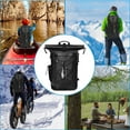 thumbnail image 6 of AFISHTOUR Waterproof Backpack, 35L Roll-Top Floating Dry Bag Backpack for Kayaking, Hiking (Black), 6 of 10