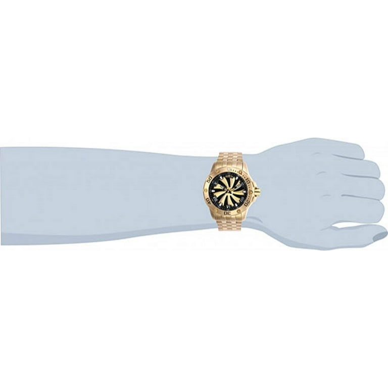 Invicta Men's 25850 Speedway Turbine Gold Plated Steel Bracelet