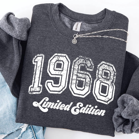 1968 Limited Edition Sweatshirt: Vintage 60S Birthday Tshirt All Size S-5XL
