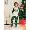 thumbnail image 3 of Family Christmas Pajamas, Syphoria 1PC Pajamas Set Long Sleeve Top and Pant Matching Family Christmas Pajamas Set, 3 of 6