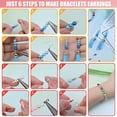 thumbnail image 3 of Austok 1960 Pcs Pearl Beads 28 Colors 6 mm Round Pearl Beads for Jewelry Making Enduring Smooth Pearls Beads Pearl Beads for Bracelets Jewelry Making DIY Crafts, 3 of 7