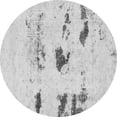 thumbnail image 1 of Ahgly Company Indoor Round Solid Gray Modern Area Rugs, 7' Round, 1 of 4