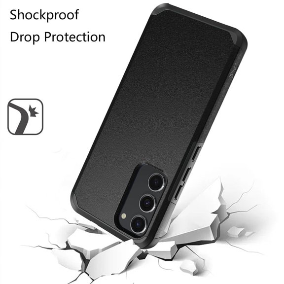 XPM for Nokia X100 Phone Case, Slim Tough Shockproof Hybrid with Dual Layer Hard PC TPU Protection, Armor for Strong Drop & Impact Resistance Cover for Nokia X100 (Black)