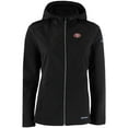 thumbnail image 2 of Women's Cutter & Buck Black San Francisco 49ers Evoke Eco Softshell Recycled Full-Zip Hooded Jacket, 2 of 3