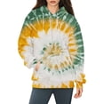thumbnail image 7 of Women's Hoodies & Sweatshirts Women'S Long Sleeved Tie Dye Printed Casual Sportswear With Pockets, Women's Hoodies & Sweatshirts XL, 7 of 7