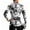 Dark Gray, variant on Mens Cycling Jersey Cycling Shirt Long Sleeve Bike Riding Shirt, Arid Digital Matrix Canvas Sportswear with 3 Rear Pockets, Moisture Absorbing Quick Dry Cycling Shirt