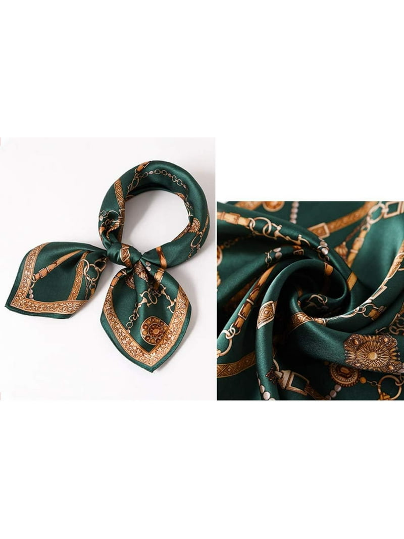Women's 100% Mulberry Silk Scarf Long Hand Painted Floral Silk