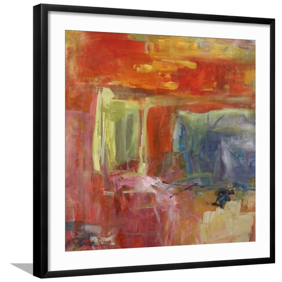 Art.com So to Speak Giclee Print by Jodi Maas, Black Frame Wall Art, 29" x 29"
