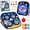 Blue, variant on BIGODY 3-in-1 Dinosaur Bean Bag Toss Game Set, Outdoor Games for Family Games & Toddler Outdoor Toys, Portable Foldable Outdoor Playset for Kids Ages 1-3 4-8