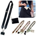 thumbnail image 2 of GASTROPOD 2026 New Clip and Go Phone Strap with Zipper Pouch, Crossbody Adjustable Chain Lanyard with Pu Leather Wallet for All Phones, 2 of 7