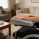 thumbnail image 5 of Almohadillas de Espuma Qazbgdl para Reposabrazos de Silla de Ruedas | Cojín para Reposabrazos de Oficina y Gaming | Soporte Grueso para Codos y Antebrazos | Negro o Gris | Paquete de 1, 5 of 6