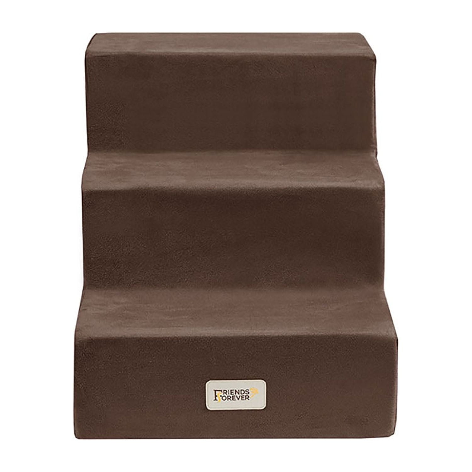 Pefilos 28" Dog Stairs for Small Pets with High-Density Sponge and Silicone Paw Prints, 4-Step Dog Ramp for Beds and Couch, Brown Pefilos 28" Dog Stairs for Small Pets with High-Density Sponge and Silicone Paw Prints, 4-Step Dog Ramp for Beds and Couch, Brown