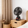 thumbnail image 4 of Portable Cordless Fan Compatible, 48V Battery-powered Cooling Fan for Desks Jobsite nightstands crowded tents Outdoor Camping Travel, Pow erful Air Circulation at Work,Quiet & Efficient, 4 of 7