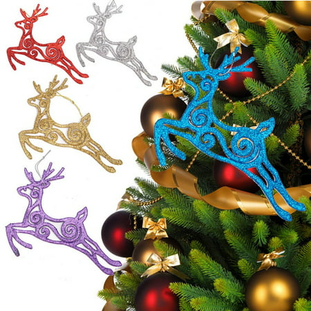 Christmas X'mas Tree Hanging Party Decoration Ornament  Gift,Purple