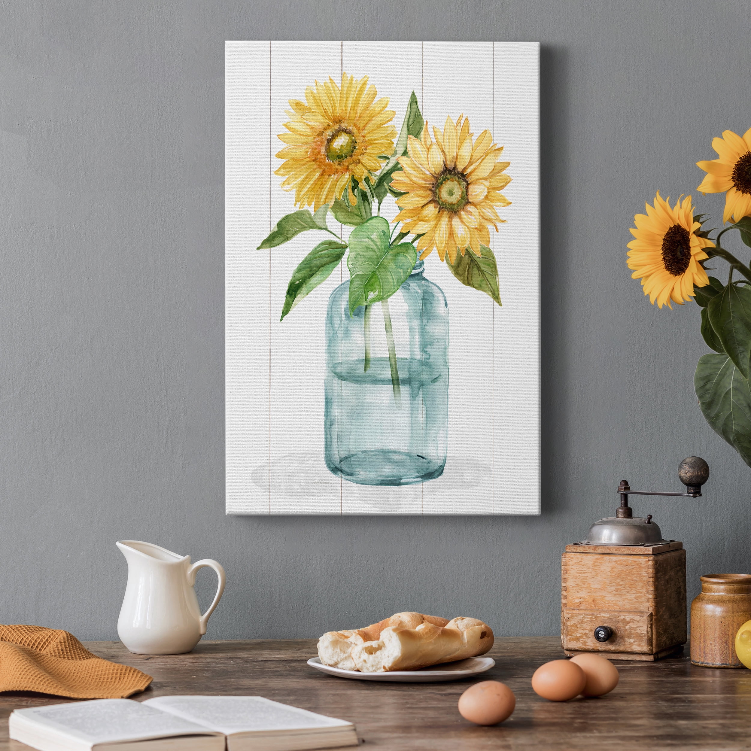 Sunny Day I Premium Gallery Wrapped Canvas - Ready to Hang - 8 x 12
