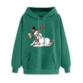 thumbnail image 1 of WILLBEST Sudadera con Capucha para Mujer, Estilo Navideño Otoño/Invierno, con Cremallera y Capucha Gruesa Grande, 1 of 3