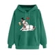 thumbnail image 1 of WILLBEST Sudadera con Capucha para Mujer, Estilo Navideño Otoño/Invierno, con Cremallera y Capucha Gruesa Mediana, 1 of 3
