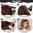 thumbnail image 3 of ZYNERY 50pcs Self-Grip Hair Rollers Set - 24 Curlers (4 Sizes) + 24 Clips + Comb + Storage Bag | Snag-Free Design for Overnight Curls, Black Heatless Styling Kit, 3 of 7