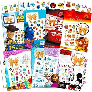 10PCS Princess Party Favor Frozen Winnie Stitch Nail Stickers Kids Birthday  Party Girl Boy Gift Souvenir Cute Giveaway
