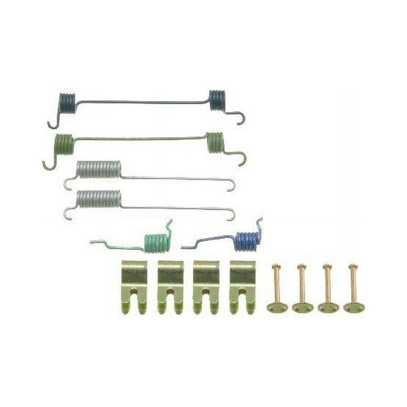 Rear Drum Brake Hardware Kit - Compatible with 2000 - 2011 Ford Focus 2001 2002 2003 2004 2005 2006 2007 2008 2009 2010