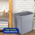 thumbnail image 5 of Durable DURABIN 60L Grey Plastic Waste Bin for Office Home & Public Spaces, 5 of 8