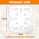 thumbnail image 2 of 12 PCS Plastic Drain Shelf for 1/6 Size Food Pan Clear Plastic, 2 of 5